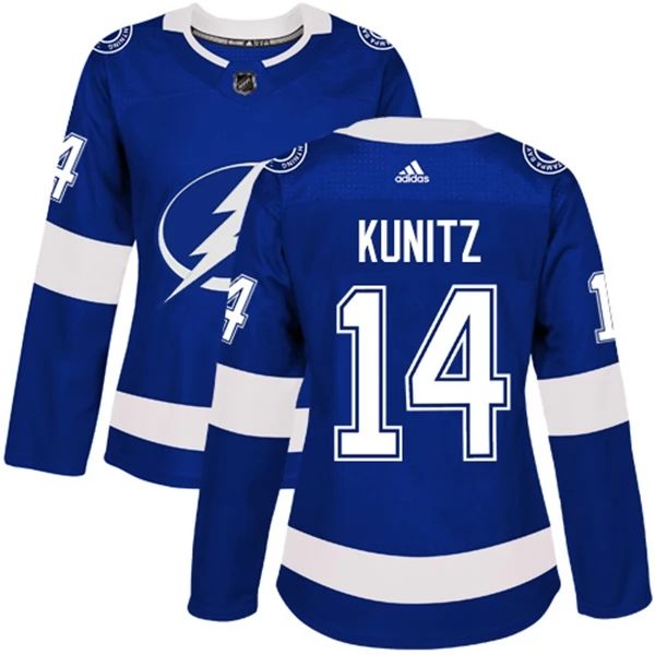 Damen Tampa Bay Lightning Trikot Chris Kunitz 14 Blau Authentic